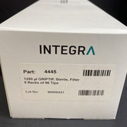 Integra Pipette Tips 1250 ul Griptip Sterile Filtered 4 Racks with 96 Tips Each Pipettes & Pipette Tips Integra