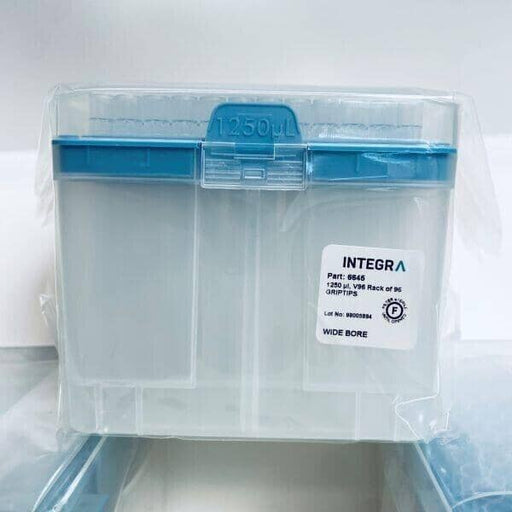 Integra Pipette Tips 1250 ul GRIPTIP Wide Bore Filtered Sterile 5 Racks Pipettes & Pipette Tips Integra