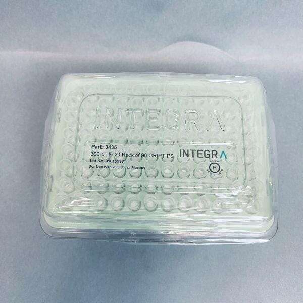 Integra Pipette Tips 300 ul Griptip Sterile Filtered ECO Rack Total of 960 Tips Pipets & Pipette Tips Integra
