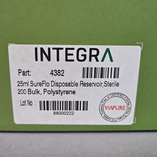 Integra Reagent Reservoir 25ml Polystyrene Case of 200 Basins Lab Consumables::Reservoirs Integra