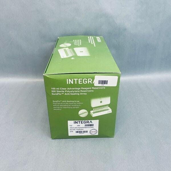 Integra Reagent Reservoir Clear Advantage 100 ml SureFlo Total of 200 Reservoirs Reagent Reservoirs Integra