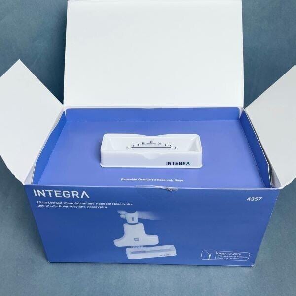 Integra Reagent Reservoir Clear Advantage 25 ml Sterile Total of 200 Reservoirs Reagent Reservoirs INTEGRA