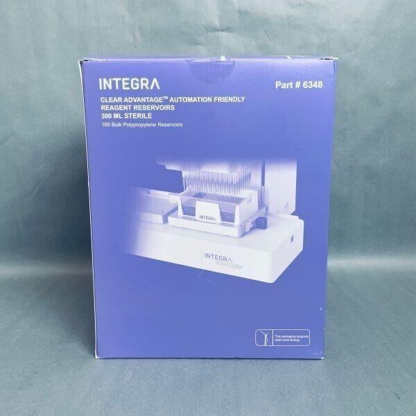 Integra Reagent Reservoir Clear Advantage 300 ml Sterile Total of 100 Reservoirs Reagent Reservoirs Integra
