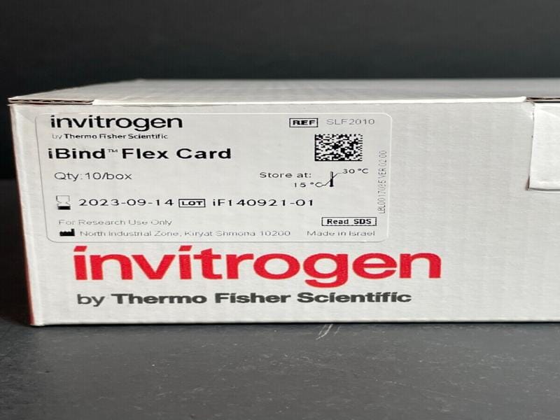 Invitrogen SLF2010 iBind Flex Card Individually Sealed Lot of 4 Cards Filters Invitrogen