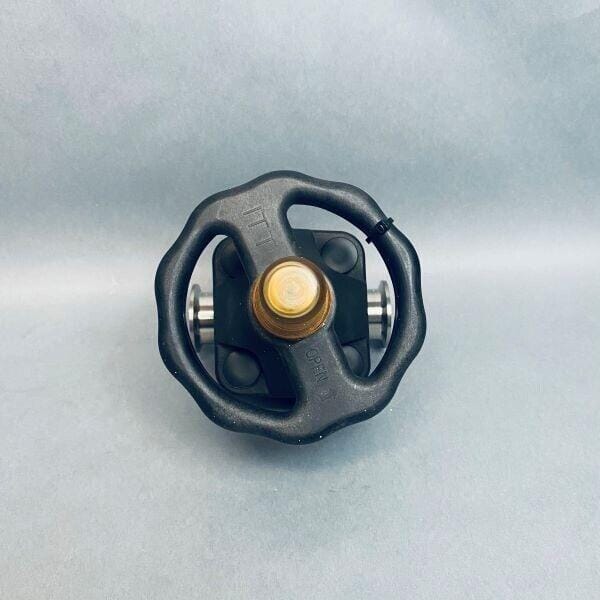 ITT Manual Valve 50 mm Tri-Clamp Openings Stainless Steel Valves ITT
