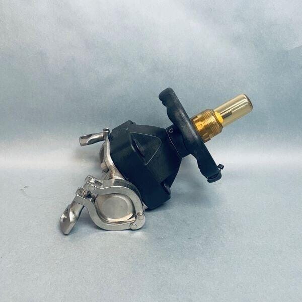 ITT Manual Valve 50 mm Tri-Clamp Openings Stainless Steel Valves ITT