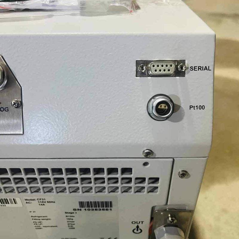 Julabo CF31 Recirculating Chiller Heater with Programmable Digital Controls Water Baths, Circulators & Chillers Julabo