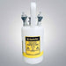 Justrite Safety Disposal Can 1 Gallon White Polyethylene Container Lab Equipment: Other Lab Equipment Justrite