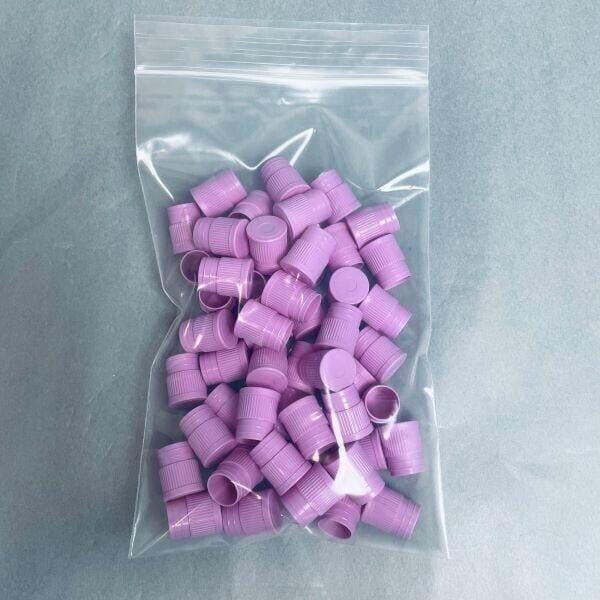 Karter Scientific Hollow tube Cap 16 mm Assorted Colors Total of 400 Caps Lab Consumables::Tubes, Vials, and Flasks Karter Scientific