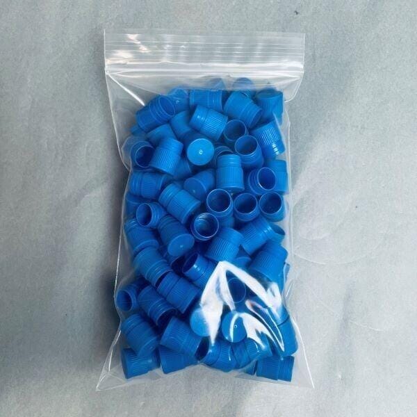 Karter Scientific Hollow tube Cap 16 mm Assorted Colors Total of 400 Caps Lab Consumables::Tubes, Vials, and Flasks Karter Scientific