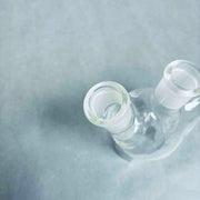 KIMAX 50 ml 3-Neck Angled Round Bottom Flask 14/20 Outer Joints - Lot of 5 Flasks Jointed Glassware Kimax