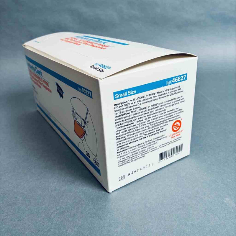 Kimberly-Clark 46827 Face Mask N95 Orange Small Case of 6 Boxes with 35 Masks Each - Total of 210 Masks PPE Kimberly-Clark