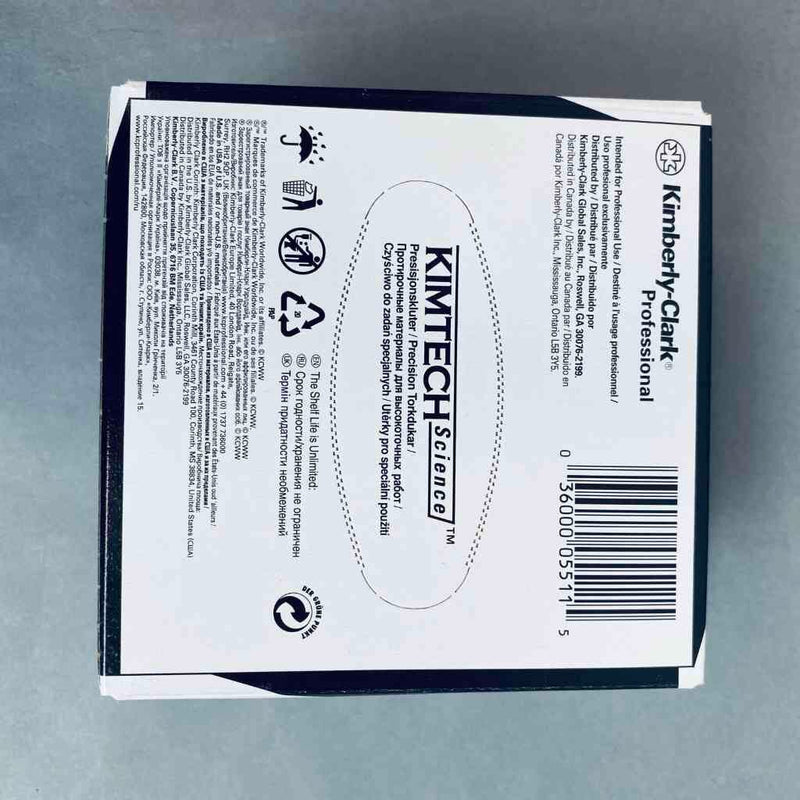 Kimberly-Clark Dry Wipes Low Lint Case of 60 Boxes with 286 Wipes Each Swabs and Wipes Kimberly-Clark