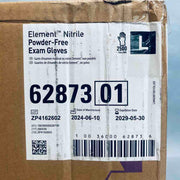 Kimberly-Clark Element Nitrile Exam Gloves Large Powder Free 10 Boxes with 250 Gloves Each Life Sciences Trading