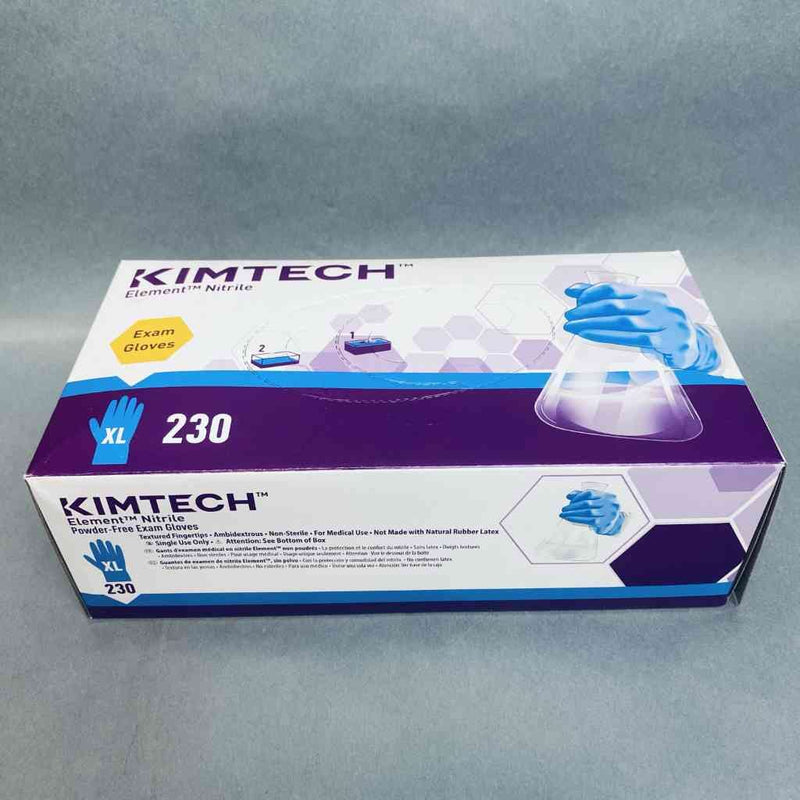Kimberly-Clark Element Nitrile Exam Gloves XL Powder Free 10 Boxes with 230 Gloves Each Disposable Gloves Kimberly-Clark