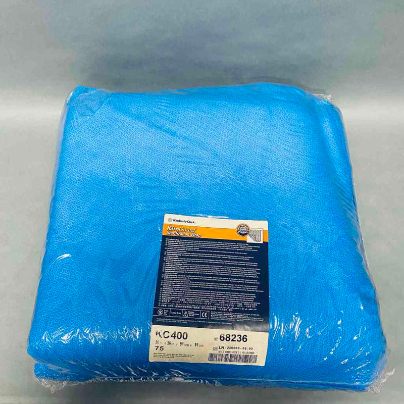 Kimberly Clark Kimguard KC400 Sterilization Wrap 36 x 36 in. Pack of 75 Sheets Other Kimberly-Clark