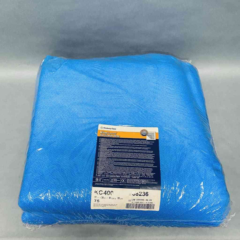 Kimberly Clark Kimguard KC400 Sterilization Wrap 36 x 36 in. Pack of 75 Sheets Other Kimberly-Clark