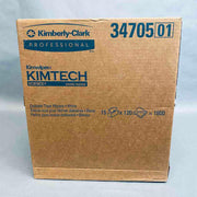Kimberly Clark Kimtech Kimwipes Case of 15 Boxes with 120 Sheets Each - Total of 1800 Wipes Swabs and Wipes Kimberly-Clark