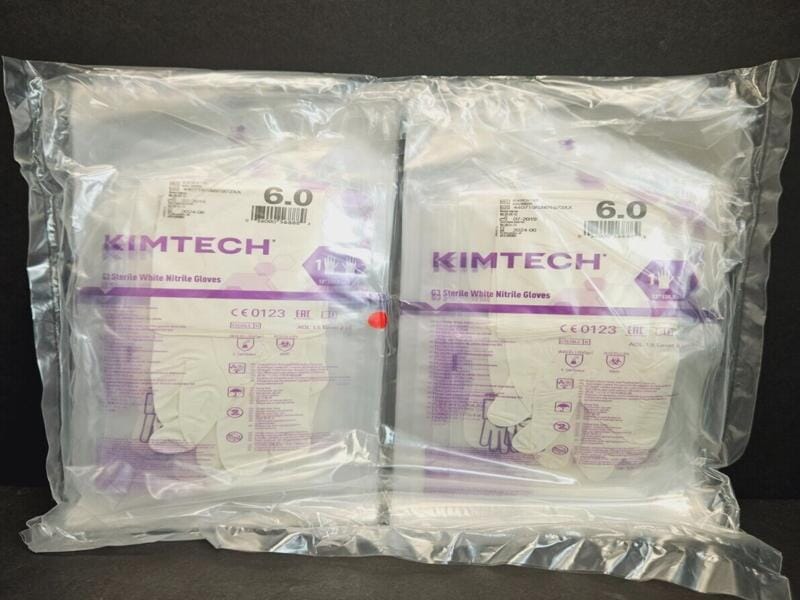 Kimberly Clark KimTech Nitrile Exam Gloves Size 6 Total of 180 Gloves Other Kimberly-Clark