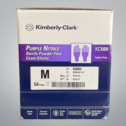 Kimberly Clark Nitrile Exam Gloves Medium Total of 142 Pairs of Gloves Lab Gloves Kimberly-Clark