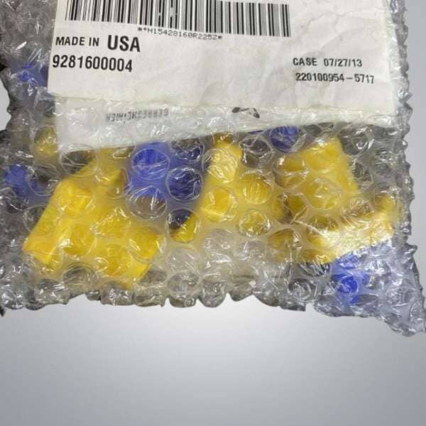 Kimble Chase 28160R-22 Stopper 22 mm Polyethylene Yellow Pack of 6 Stoppers Other Kimble Chase