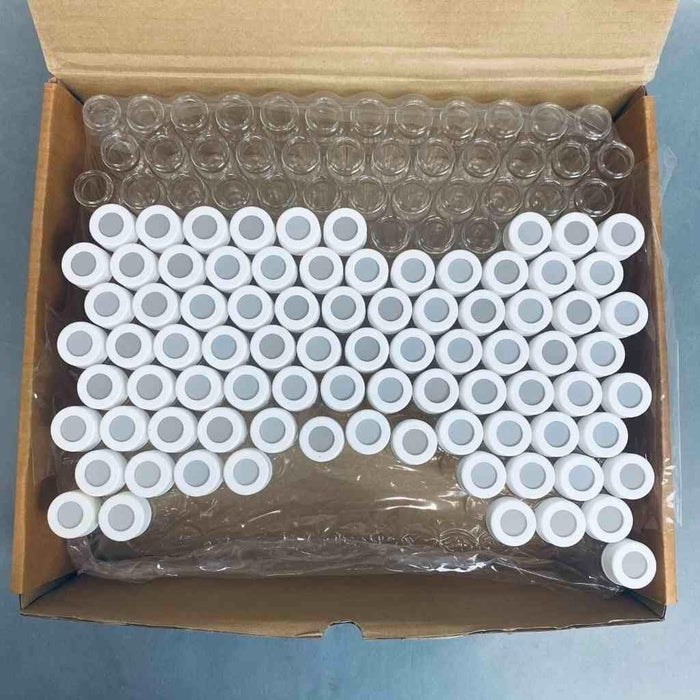 Kimble Chase Clear Glass Vial 40 ml 28 x 95 mm Screw Thread Lot of 122 Vials Vials Kimble Chase