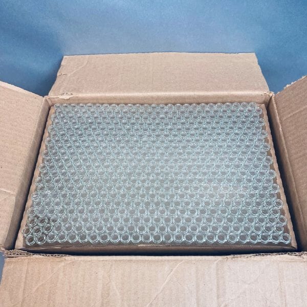 Kimble Chase Silanized Culture Tubes 13 ml Threaded Case of 1000 Tubes Test Tubes Kimble Chase