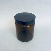 Kimble Chase Straight-Sided Jars, Amber 8 oz - Lot of 9 Jars Glassware Kimble Chase