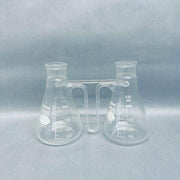 Kimble Double Erlenmeyer 250 ml Glass Flasks for Distillation Lab Flasks Kimble