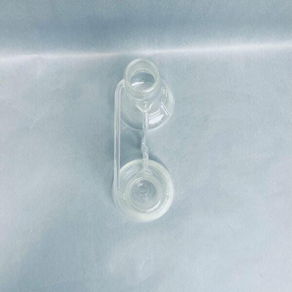 Kimble Double Erlenmeyer 250 ml Glass Flasks for Distillation Lab Flasks Kimble