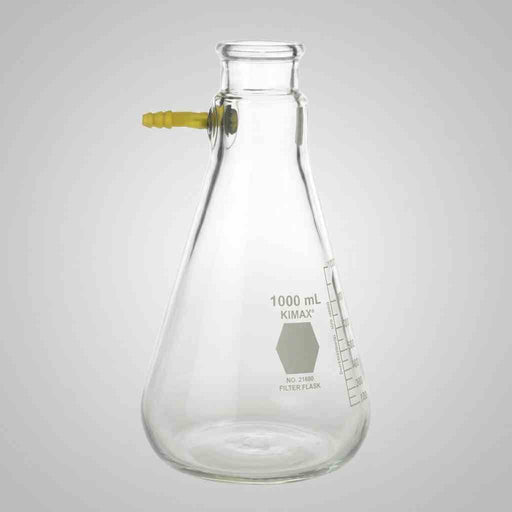 Kimble Filter Flask 500 ml Borosilicate with Detachable Side Arm Lab Culture Flask Kimble