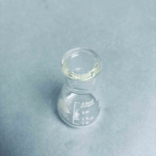 Kimble KIMAX 26500-25 Erlenmeyer Flask 25 ml Fits Stopper No. 0 Lot of 6 Flasks Glassware Kimble