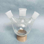 Kimble Kimax 3-Neck 100 ml Round Bottom Flask 19/22 CN 14/20 SN Jointed Glassware Kimble
