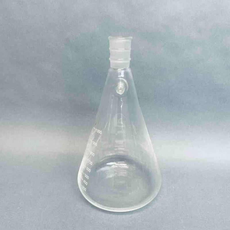 Kimble Kimax Filter Flask 1000 ml Heavy Wall Erlenmeyer 24/40 Joint Jointed Glassware Kimble
