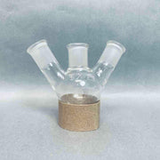 Kimble Kontes 3 Neck Round Bottom Flask 25 ml 14/20 Angled Joints Jointed Glassware Kimble Kontes