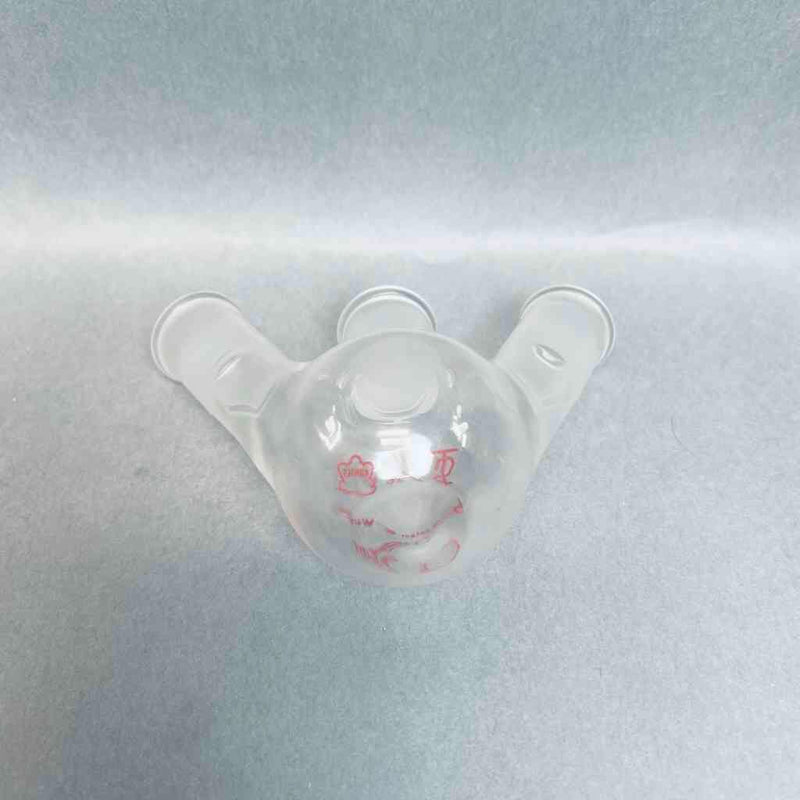 Kimble Kontes 3 Neck Round Bottom Flask 25 ml 14/20 Angled Joints Jointed Glassware Kimble Kontes