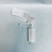 Kimble Kontes Angled Distillation Joint 105 Degrees 24/40 with Hose Connection Jointed Glassware Kimble