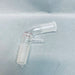 Kimble Kontes Angled Distillation Joint 105 Degrees 24/40 with Hose Connection Jointed Glassware Kimble