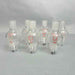 Kimble Kontes Bantam-Ware 50 ml Pear Shaped Boiling Glass 14/20 Standard Taper Joint Set of 6 Glassware Kimble Kontes
