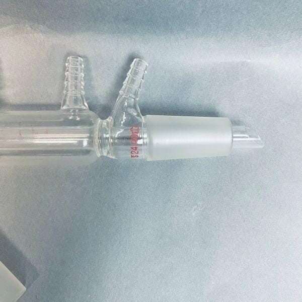 Kimble Kontes Short Path Vigreux Distillation Head 14/20 Thermometer Joint 24/40 Lower Jointed Glassware Kimble