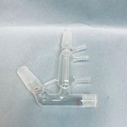 Kimble Kontes Short Path Vigreux Distillation Head 14/20 Thermometer Joint 24/40 Lower Jointed Glassware Kimble