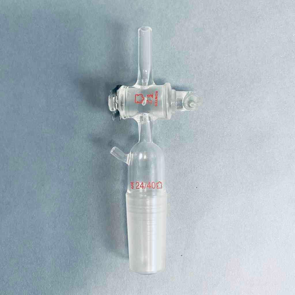 Kimble Kontes Straight Flow Control Adapter 24/40 Lower — Life Sciences ...