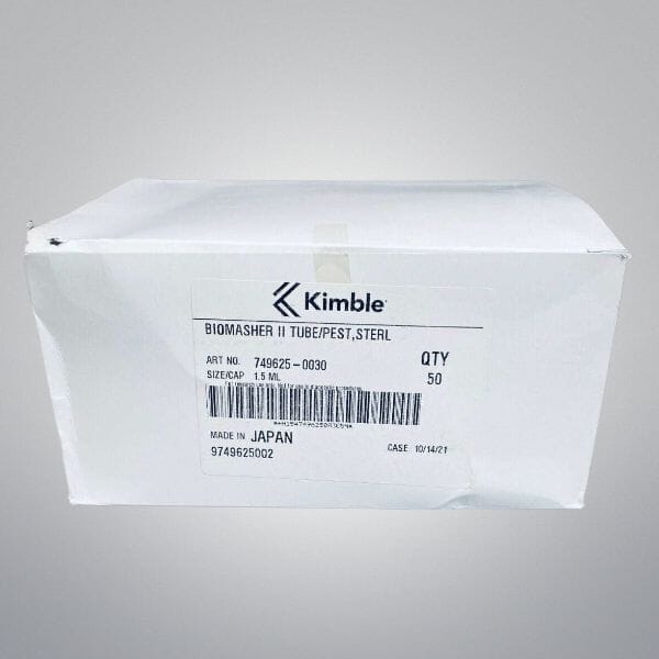 Kimble Tissue Homogenizer 1.5 ml Closed System Disposable Case of 50 Lab Equipment::Other Lab Equipment Kimble