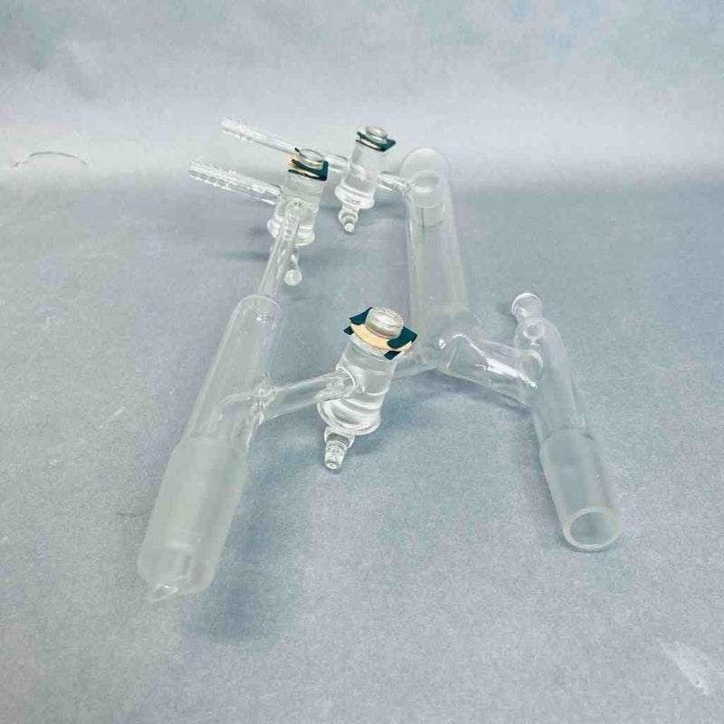 Kimble Variable Reflux Vacuum Distillation Head 29/42 Upper 24/40 Lower Joints with Glass Stopcock Jointed Glassware Kimble