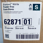 Kimtech Element Nitrile Exam Gloves Small Powder Free 6 Boxes with 250 Gloves Each Disposable Gloves KimTech
