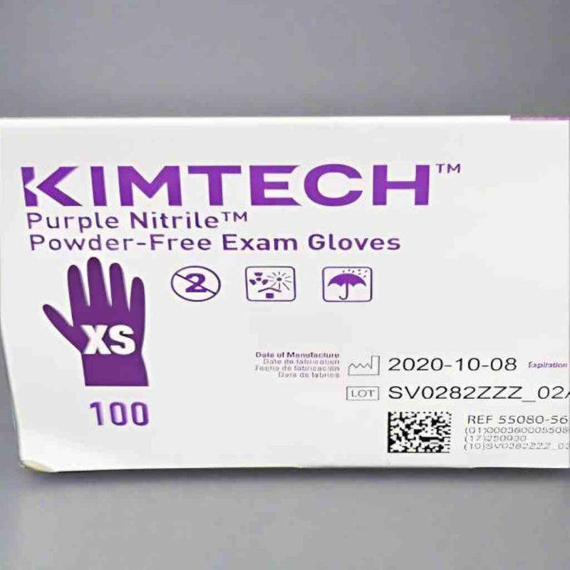 Kimtech Nitrile Exam Gloves Extra Small Powder Free 10 Boxes of 100 Gloves Each Lab Gloves KIMTECH