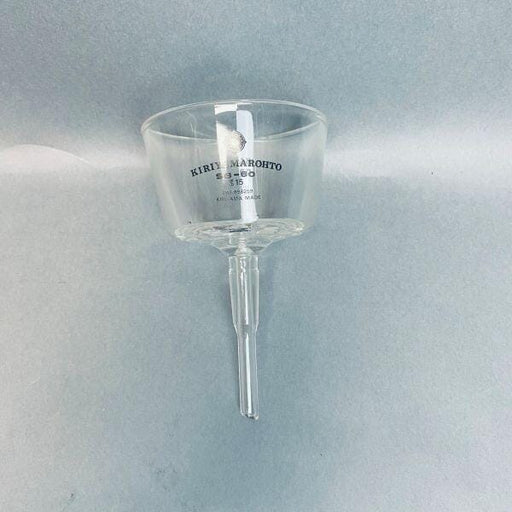 Kiriyama Glass Sliding Buchner Funnel 15/25 60 mm Diameter Glassware Kiriyama Glass