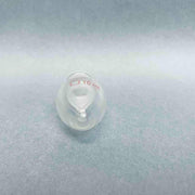 Kontes Bantam-Ware Pear Shaped Boiling Flask 10 ml 14/20 Outer Joint - Lot of 5 Jointed Glassware Kimble Kontes