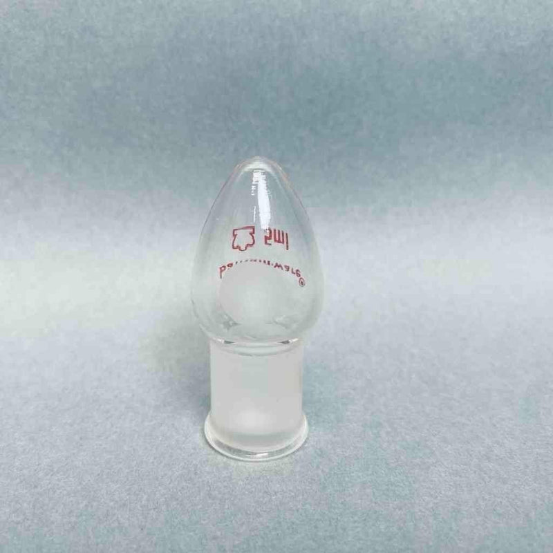 Kontes Bantam-Ware Pear Shaped Boiling Flask 5 ml 14/20 Outer Joint - Lot of 10 Flasks Jointed Glassware Kontes