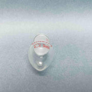 Kontes Bantam-Ware Pear Shaped Boiling Flask 5 ml 14/20 Outer Joint - Lot of 10 Flasks Jointed Glassware Kontes